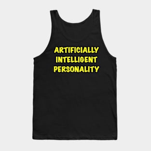 Artificially intelligent personality Tank Top